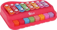 Instrumenty muzyczne dla dzieci - Ramiz Pianinko Cymbałki Czerwone - miniaturka - grafika 1