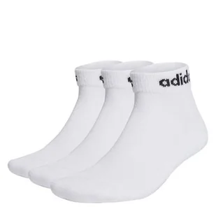 Adidas skarpety sportowe białe Ankle zestaw 3 szt., Rozmiar UE 49 - 51 - Skarpetki męskie - miniaturka - grafika 1