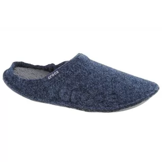 Buty sportowe męskie - Klapki Crocs Baya Slipper M 205917-459 granatowe - grafika 1