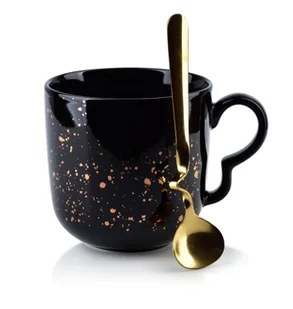Mondex Kubek Libby z łyżeczką 480 ml Night Sky DD.14058 - Kubki - miniaturka - grafika 1