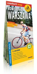 ExpressMap praca zbiorowa Rowerowa Warszawa. Mapa laminowana 1:29 000 - Atlasy i mapy ExpressMap praca zbiorowa Rowerowa Warszawa. Mapa laminowana 1:29 000 - Atlasy i mapy - miniaturka - grafika 1