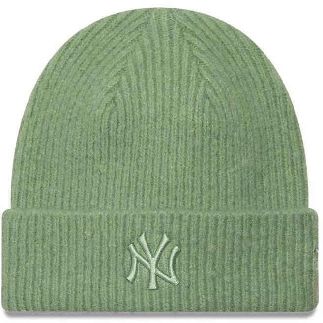 New Era Wmns Wide Cuff Beanie New York Yankees Hat Zielone One size 60915807