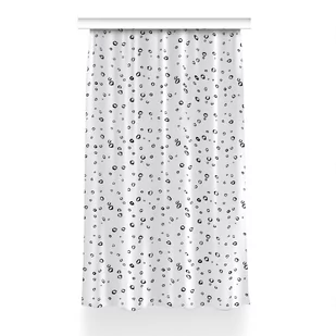 Gotowa zasłona na kółka Rysowane kółka 150x230 cm, Fabricsy - Zasłony - miniaturka - grafika 1