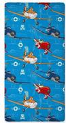 Prześcieradła dla dzieci - Faro Prześcieradło Bawełniane Disney Planes 01 160x200 cm 06672 - miniaturka - grafika 1