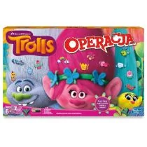 Hasbro Trolls Operacja Trole B9180 - Gry planszowe - miniaturka - grafika 1