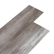 Panele podłogowe - shumee Samoprzylepne panele z PVC 5,21 m 2 mm brązowe drewno - miniaturka - grafika 1