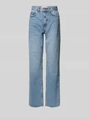 Spodnie damskie - Jeansy z prostą nogawką i 5 kieszeniami model ‘ONLRILEY’ - miniaturka - grafika 1