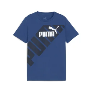 Puma Koszulka Power Graphic 67925414 - Odzież sportowa dziecięca - miniaturka - grafika 1