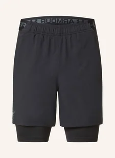 Under Armour Szorty Treningowe 2 W 1 Ua Vanish Woven schwarz - Spodenki damskie - miniaturka - grafika 1