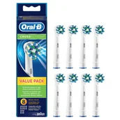 Pasty do zębów - Oral-B Produkty do higieny jamy ustnej Końcówki wymienne do szczoteczek elektrycznych x 8 - miniaturka - grafika 1