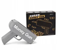Zabawki i gry sportowe - Pistolet Na Banknoty Wyrzutnia Pieniedzy Wraz Z 100 Banknotami - miniaturka - grafika 1