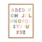 Wyposażenie pokoiku dziecięcego - Obrazek Alfabet 30x40 - miniaturka - grafika 1