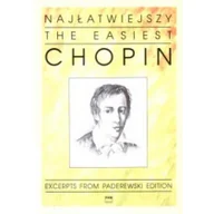 Podręczniki dla szkół zawodowych - Polskie Wydawnictwo Muzyczne Najłatwiejszy Chopin na fortepian PWM Fryderyk Chopin - miniaturka - grafika 1