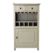 Inne meble do salonu - Dekoria pl pl Szafka/barek Olive 70x40x123cm 70 x 40 x 123 cm 005-604 - miniaturka - grafika 1