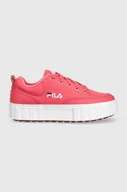 Trampki damskie - Fila sneakersy Sandblast kolor biały - miniaturka - grafika 1