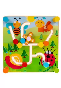 Smily Play Drewniana zabawka edukacyjna 5O40K1 5O40K1 SAM One size - Układanki dla dzieci - miniaturka - grafika 2