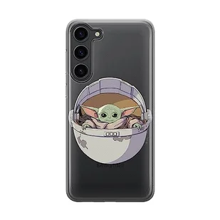ERT GROUP etui na telefon Samsung S23 PLUS, case oryginalny i oficjalnie licencjonowany przez Star Wars, wzór Baby Yoda 026, optymalnie dopasowane, plecki z TPU częściowo przeźroczyste - Etui i futerały do telefonów - miniaturka - grafika 1