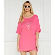 Koszulki i topy damskie - Guess T-shirt COULISSE | Relaxed fit - miniaturka - grafika 1