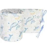 Ochraniacze do łóżeczka - OCHRANIACZ 360x30 DO ŁÓŻECZKA 120x60 SUPER JAKOŚĆ! - miniaturka - grafika 1