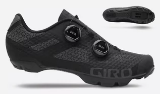 Buty rowerowe - Buty rowerowe Giro Sector | BLACK DARK SHADOW 46 - grafika 1