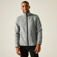 Bluzy sportowe męskie - Regatta Polar męski rozsuwany Branleigh Szary, Rozmiar: 5XL - miniaturka - grafika 1