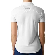 Koszulki i topy damskie - Diadora Diadora L. Polo Court koszulka damska biały biały XS 102172448 - miniaturka - grafika 1