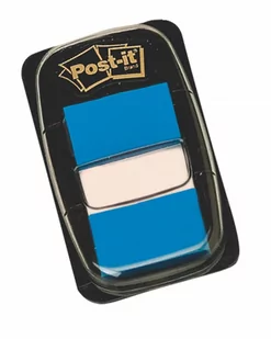 Zakładki Post-It 25 X 43 Mm 680-2 Niebieskie 50 Kartek - Gadżety  do biura - miniaturka - grafika 1