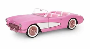 Barbie Filmowy Kabriolet Deluxe Hpk02 - Różowe Auto Corvette Z Białymi Oponami" - Lalki dla dziewczynek - miniaturka - grafika 1