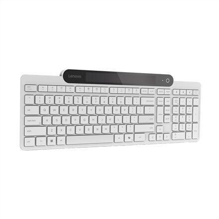 Lenovo 800 Self-Charging Keyboard Wireless Lithuanian Bluetooth Wireless connection White GY41R69609
