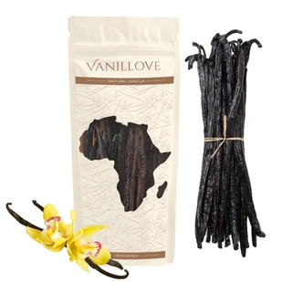 WANILIA LASKA WANILII 17 SZTUK XXL (16-20 CM) DŁUGIE GRUBE LASKI 70g - Dodatki do ciast w proszku - miniaturka - grafika 1