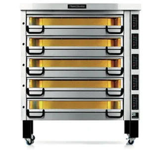 Pizza Master PM 745ED - Piec do pizzy 5-komorowy sterowany elektronicznie - Piece, kotły  i płyty grzejne gastronomiczne - miniaturka - grafika 1