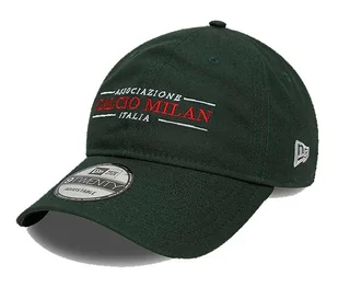 Czapka z daszkiem NEW ERA Sports Club AC MILAN 9TWENTY zielona - Czapki damskie - miniaturka - grafika 1