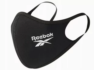Reebok Logo, Maseczka Ochronna, H18222, Street Czarna - Maseczki ochronne i antywirusowe - miniaturka - grafika 1