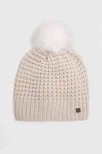 Helly Hansen czapka kolor biały z grubej dzianiny - Czapki damskie - miniaturka - grafika 1