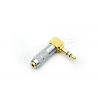 Kable - Adapter Effect Audio z 2,5 mm na 3,5 mm (kątowy) - miniaturka - grafika 1