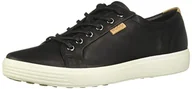 Trampki męskie - Ecco SOFT 7 Tenisówki i Trampki black 430004 - miniaturka - grafika 1