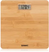 Wagi łazienkowe - Duronic BS503 Waga łazienkowa drewniana bambusowa do 180 kg cyfrowy wyświetlacz - miniaturka - grafika 1