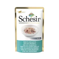 Mokra karma dla kotów - Schesir Adult 20 x 85 g Tuńczyk z sardelami - miniaturka - grafika 1