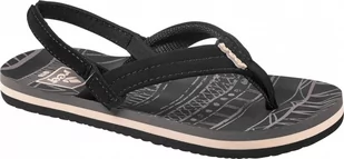 japonki dziecięce REEF KIDS AHI LITE Black - Moda i Uroda OUTLET - miniaturka - grafika 1