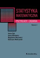 Statystyka matematyczna. Przykłady i zadania - Podręczniki dla szkół wyższych - miniaturka - grafika 1
