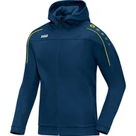 Bluzy męskie - Jako Classico Basic-męska kurtka z kapturem, wielokolorowa, m 6850 - miniaturka - grafika 1
