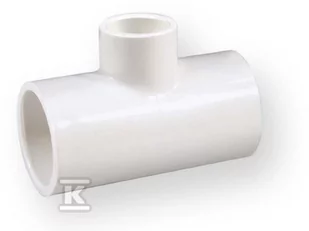 Trójnik redukcyjny KW/KW/KW PVC-U 1x1x3/4" - Łączniki, trójniki, kształtki - miniaturka - grafika 1