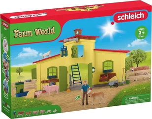 Schleich Farm World Duża farma ze zwierzętami i akcesoriami 42605 - Figurki dla dzieci - miniaturka - grafika 9