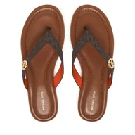 Klapki i japonki damskie - Japonki MICHAEL Michael Kors Ering Thong 40S6ERFS1B Brązowy - miniaturka - grafika 1