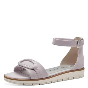 MARCO TOZZI Feel Me wkładka damska, miękka podszewka, wegańskie, 2-28603-42 sandały klinowe, lawendowy, 39 eu - Moda i Uroda OUTLET - miniaturka - grafika 1