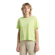 Koszulki i topy damskie - Damski top Jack Wolfskin VONNAN CROP T W cool matcha - XS - miniaturka - grafika 1