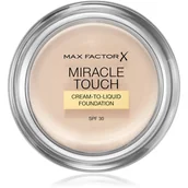 Podkłady do twarzy - MAX FACTOR MIRACLE TOUCH PODKŁAD 039 ROSE IVORY 11,5G - miniaturka - grafika 1