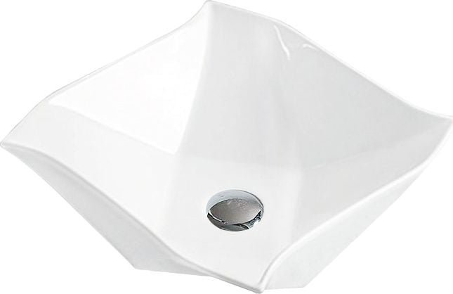 Umywalka Mexen Mexen Elvira umywalka nablatowa 42 x 42 cm biała - 21894200