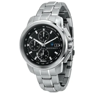 Zegarek Maserati Zegarek Successo Solar R8873645003 Srebrny - Zegarki męskie - miniaturka - grafika 3