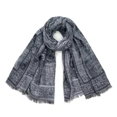 Apaszki i szaliki damskie - Szal Wschodnia tkanina - miniaturka - grafika 1